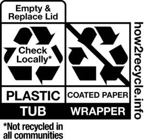 Bazooka Gum 225 Piece Bubblegum Tub Recycling Information