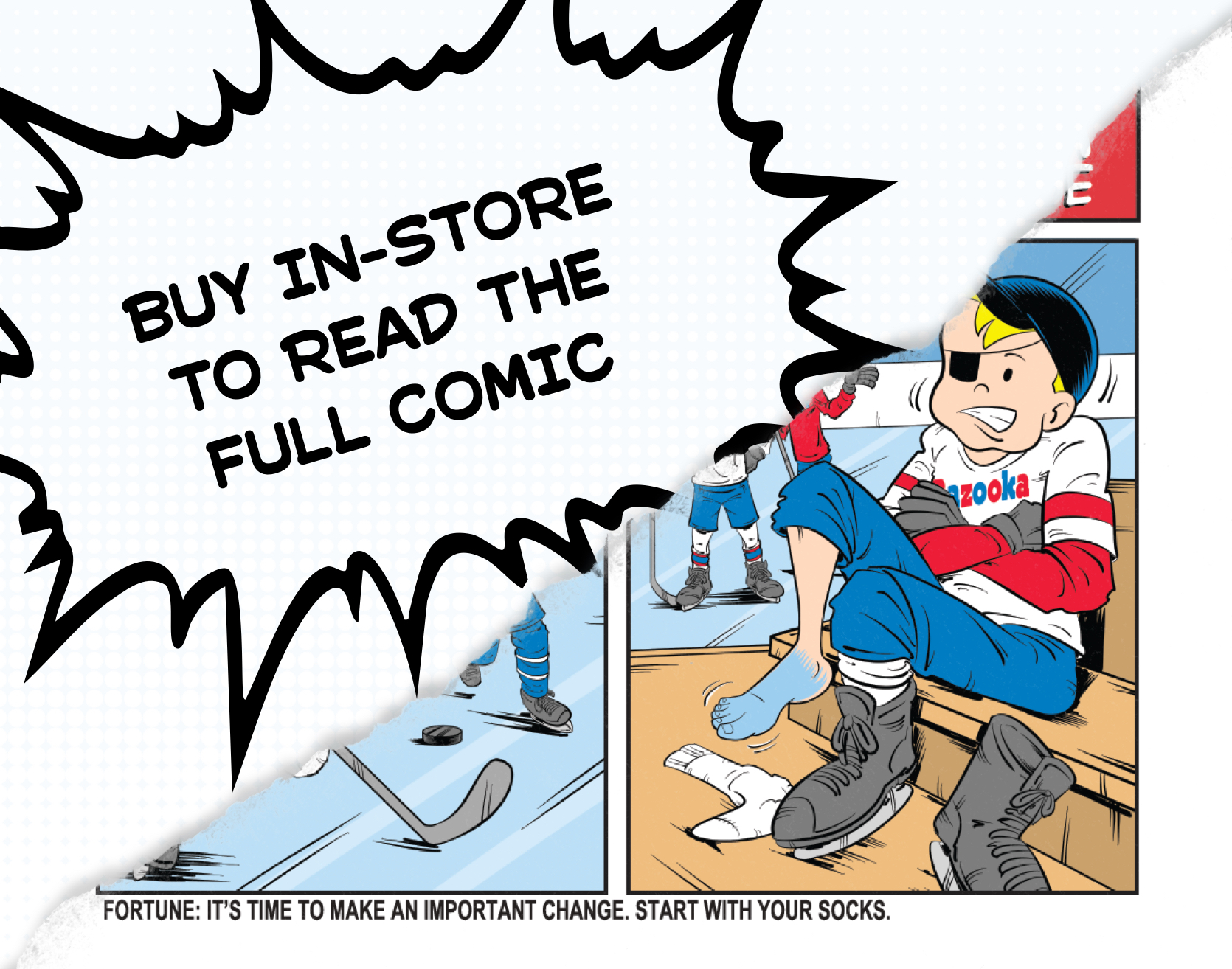 Comics strip