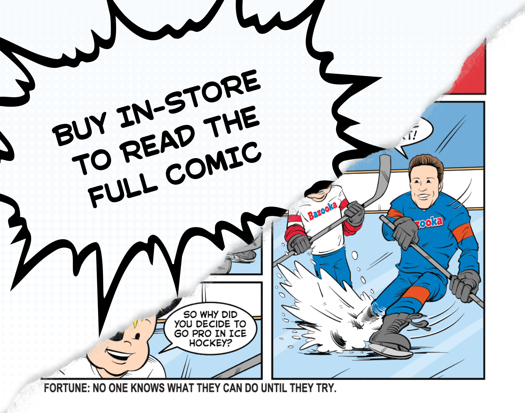 Comics strip