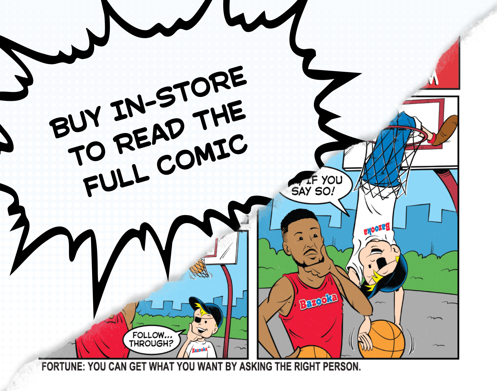 Comics strip