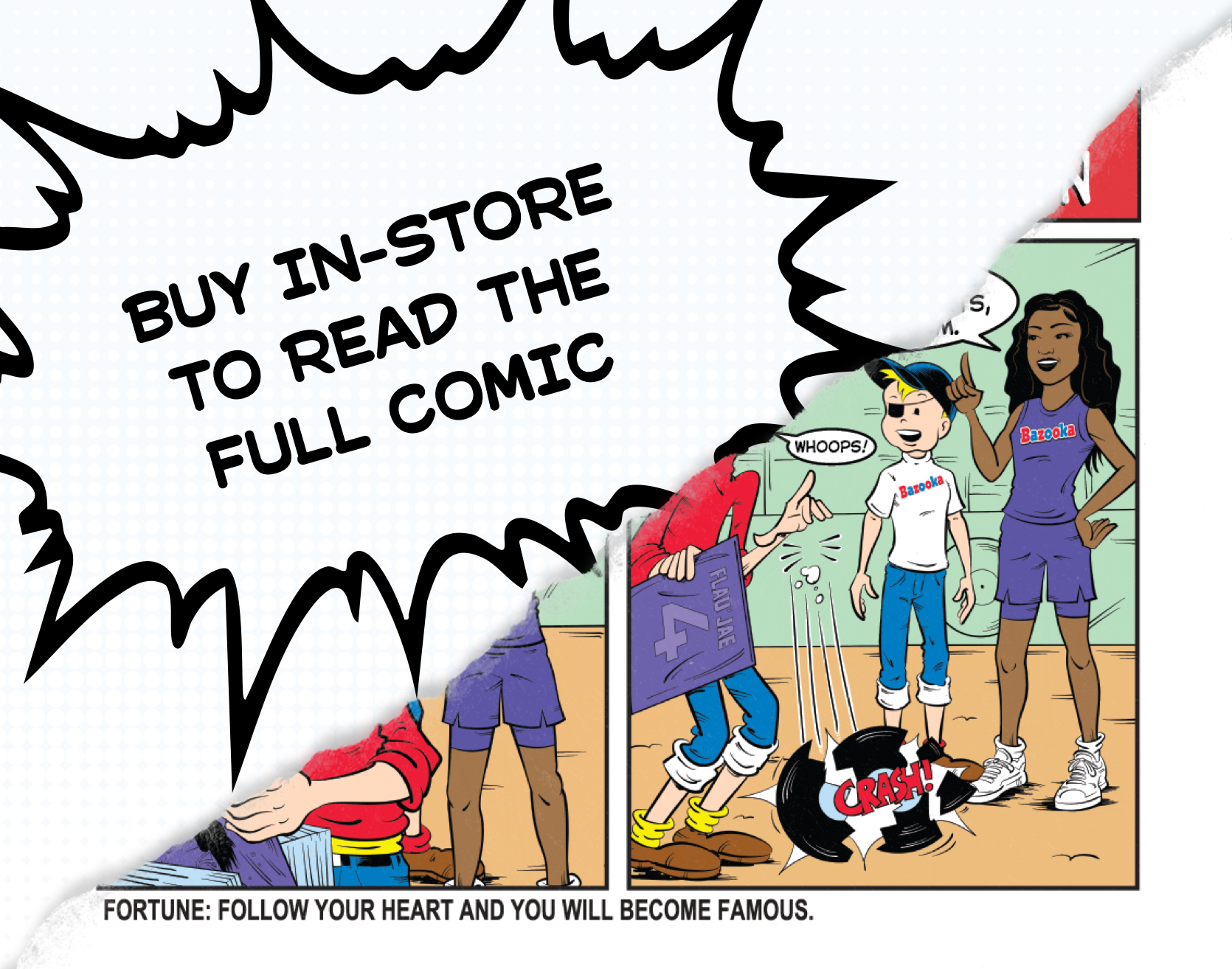 Comics strip