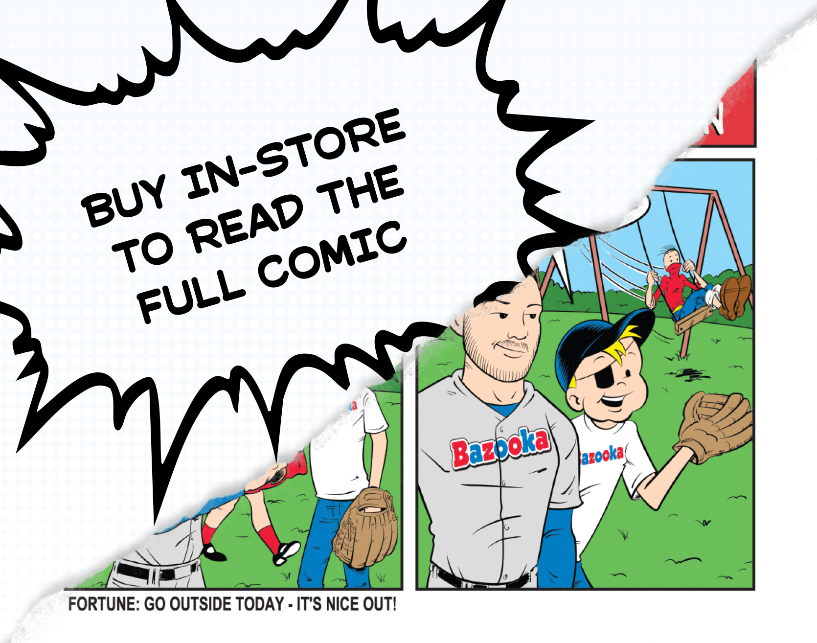 Comics strip