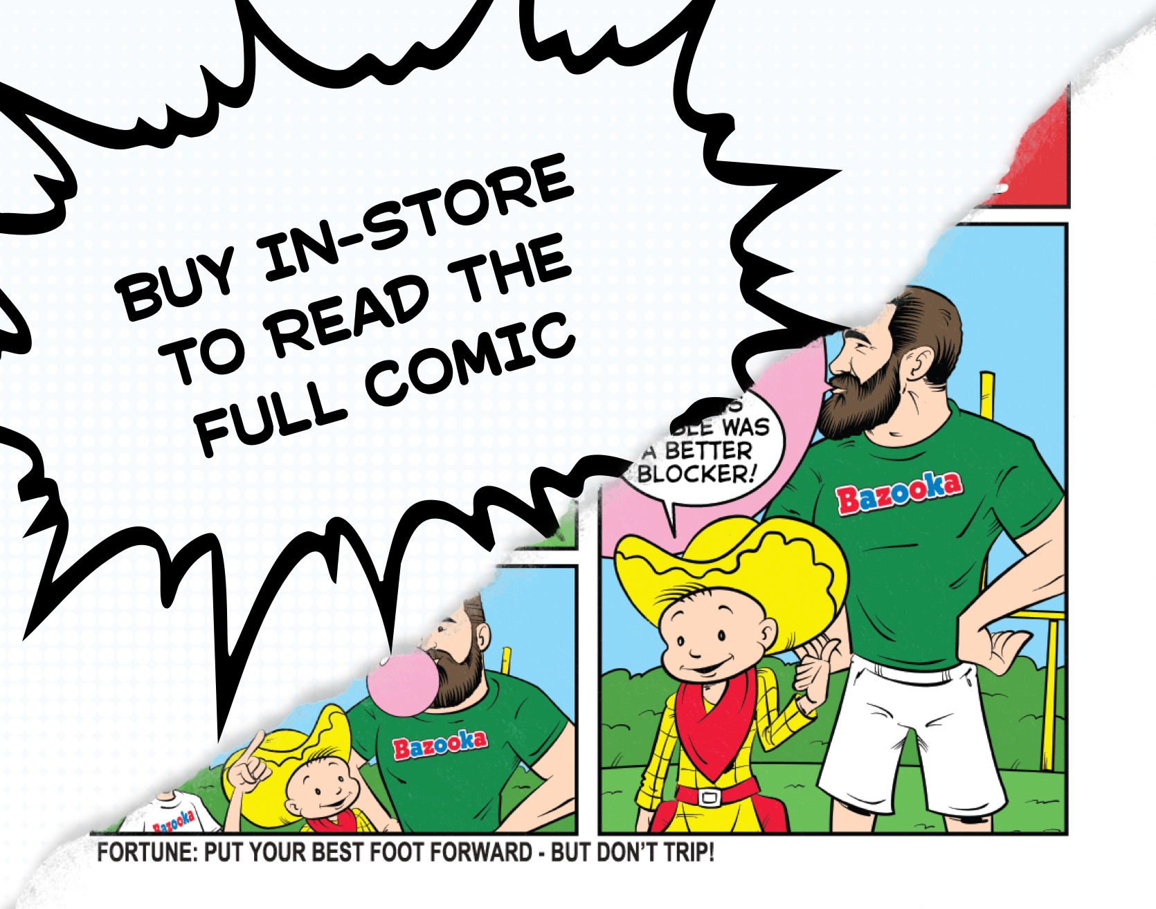 Comics strip