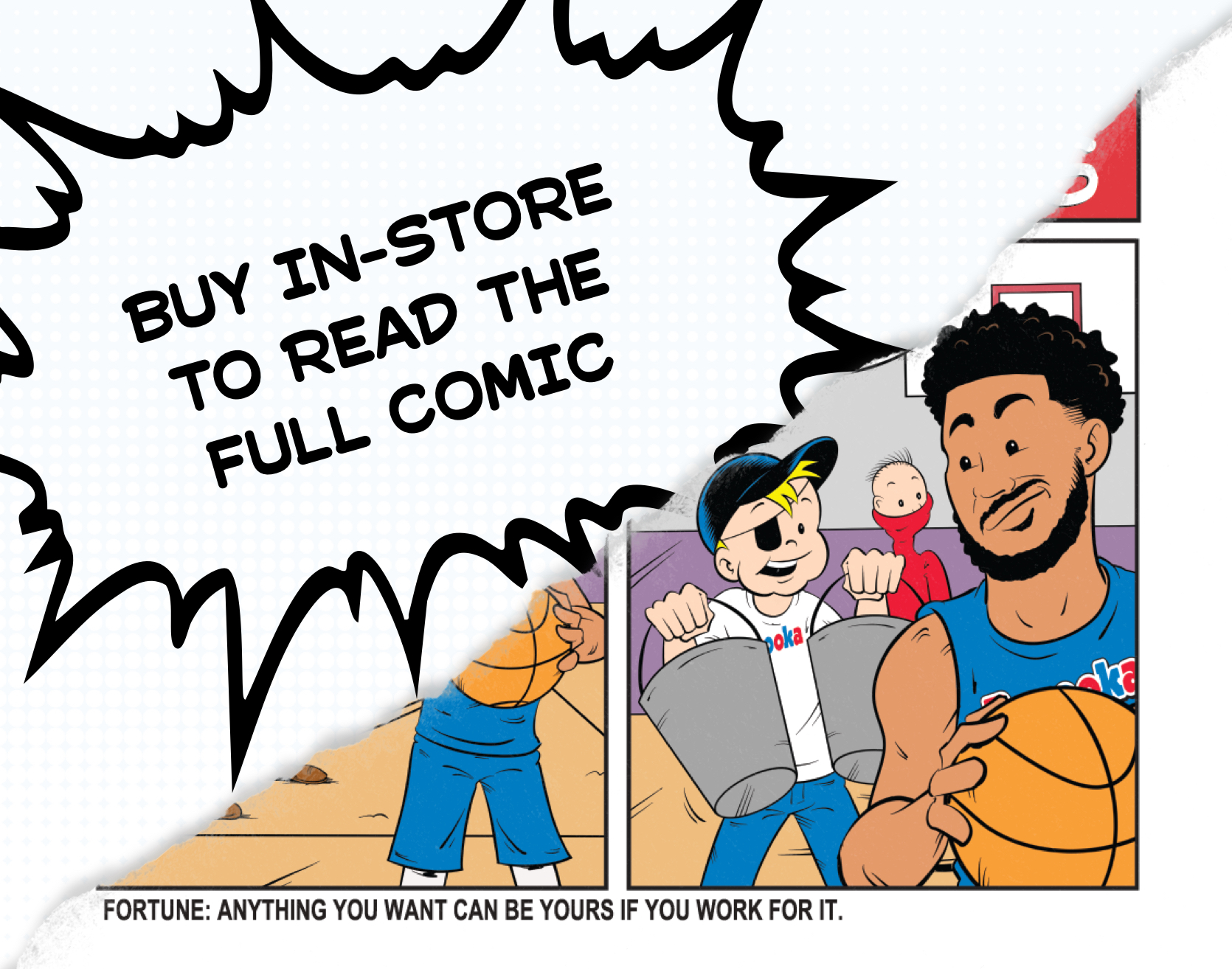 Comics strip